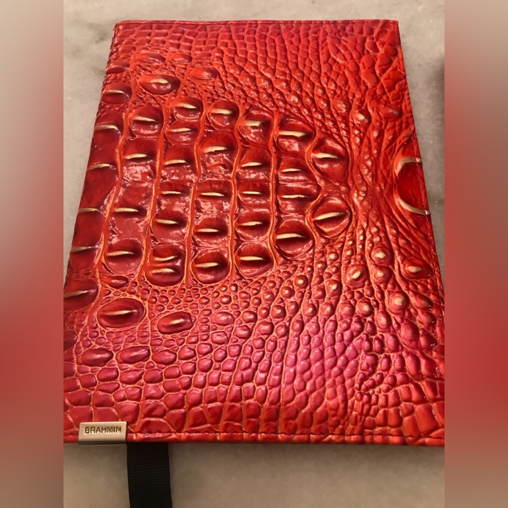 🔥 EUC Brahmin Flame Journal Cover 🔥